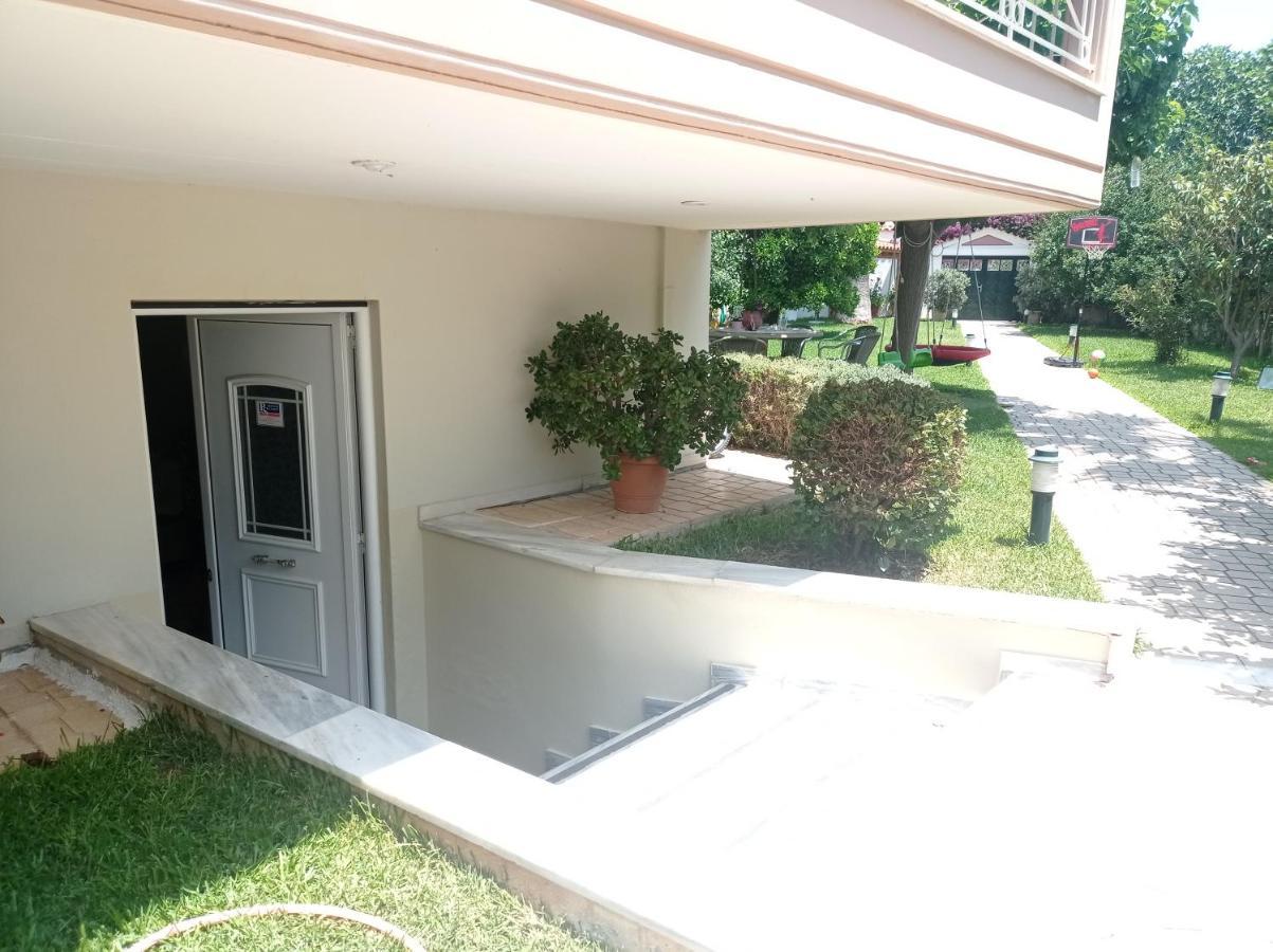 Galini Apartment Near Sea, Port And Airport Artemida  Luaran gambar